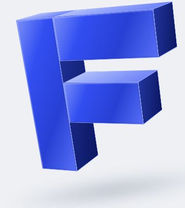 Sculptural cobalt Forge F